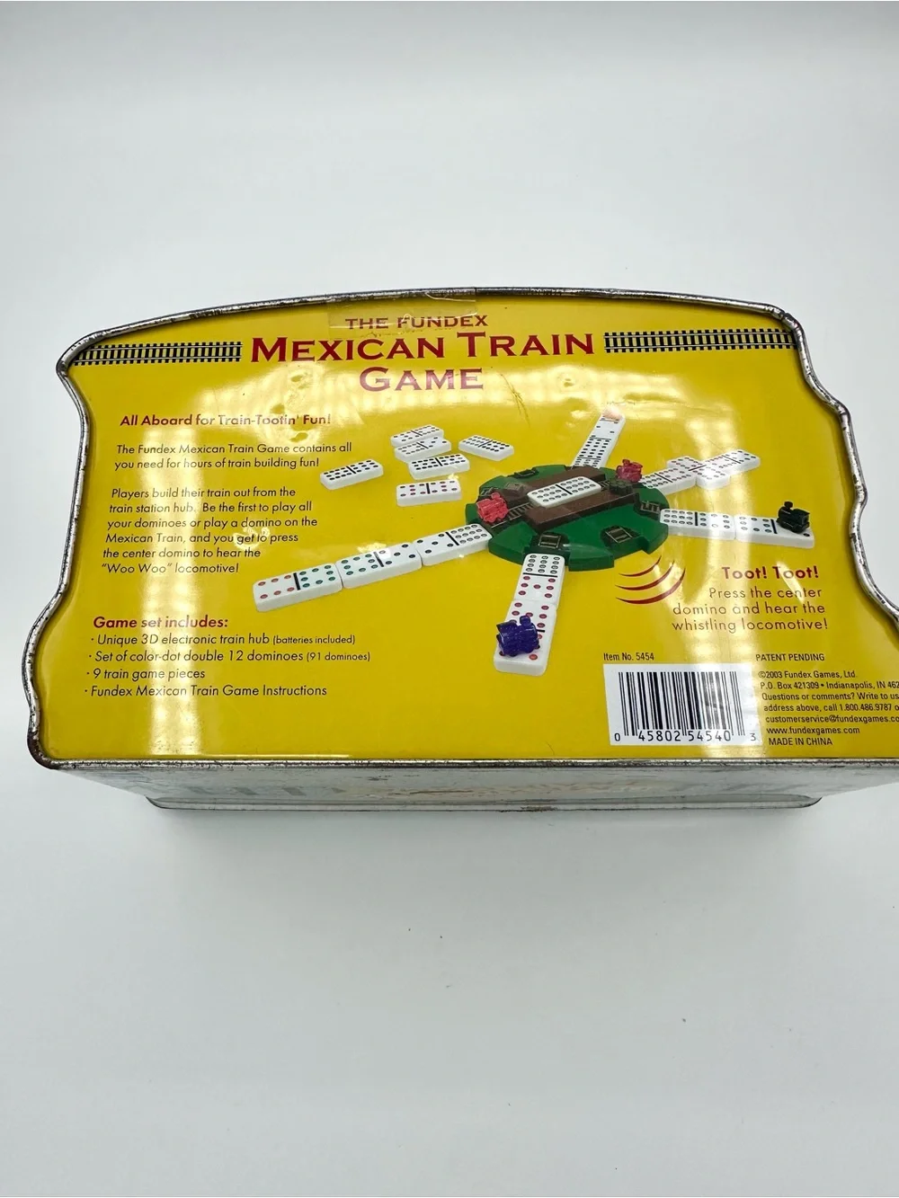 Fundex Mexican Train Games Dominos